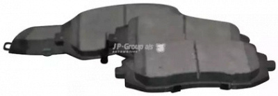 JP GROUP 4663600510 -  Комплект тормозных колодок, дисковый тормоз